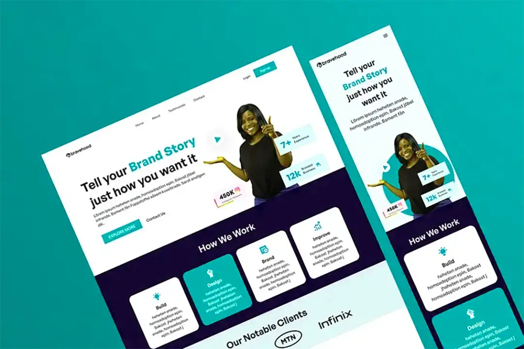 Jasa Landing Page termurah dari tebar.info